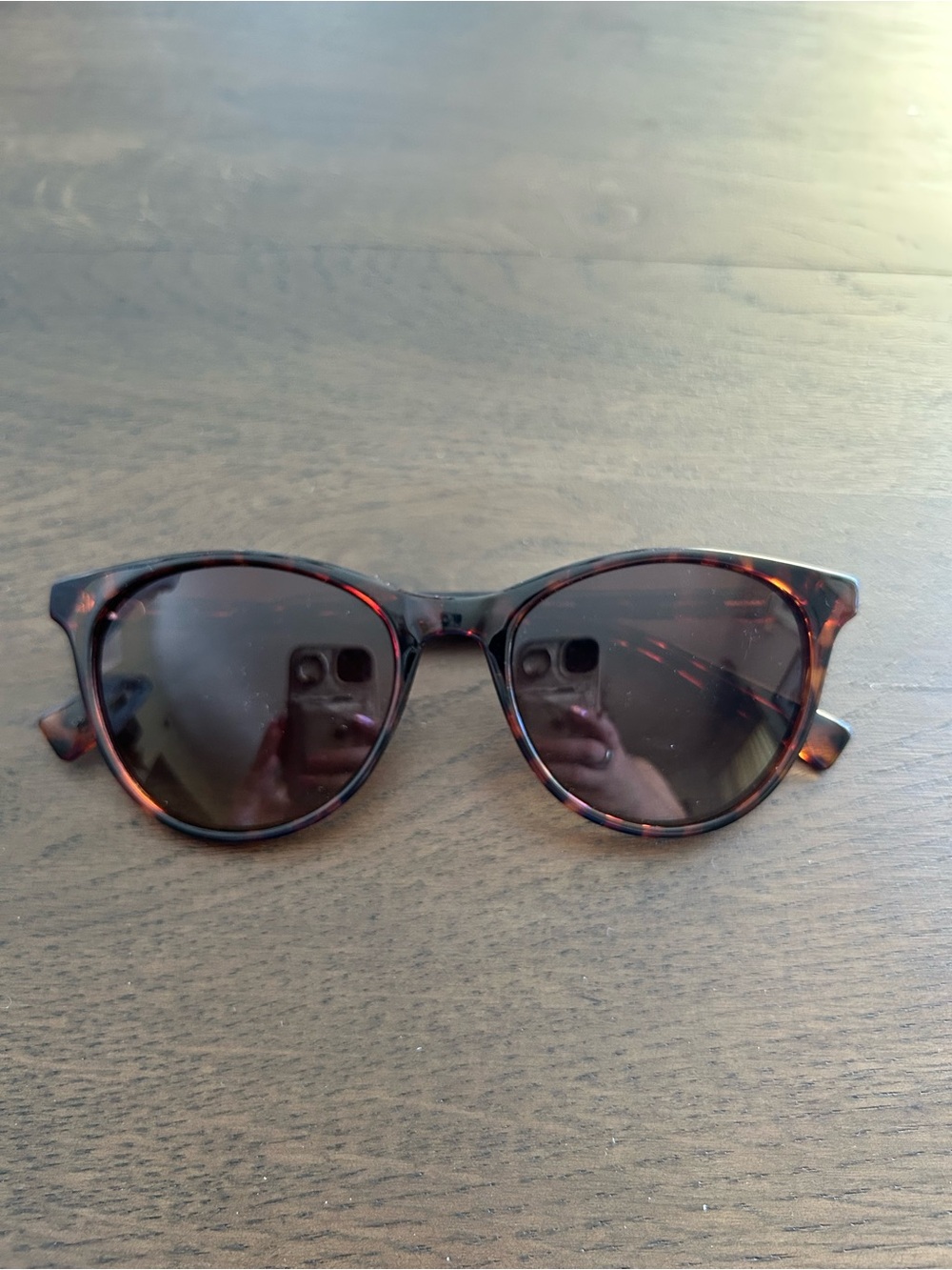 Cole Haan tortoise shell polarized sunglasses